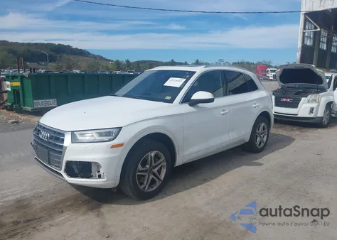 2018 Audi Q5 2.0T Premium/2.0T Tech Premium z USA, uszkodzony, nr VIN WA1BNAFY2J2024247